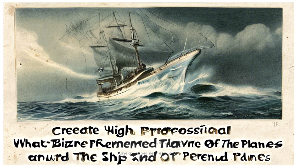 What Bizarre Phenomena Have Contributed to the Vanishing of Ships and Planes in the Bermuda Triangle? - Unexplained Mysteries